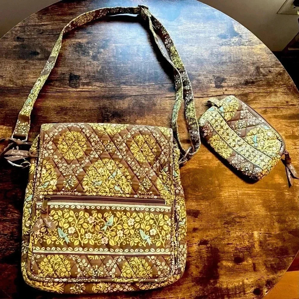 RETIRED -SET: Vera Bradley | ladies Sittin In A Tree crossbody handbag. 2 bags.
